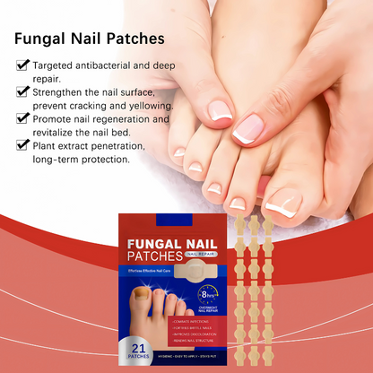 FungalPatch - Antibacterieel Schimmelwerend Patch En Nagelverzorging Pak