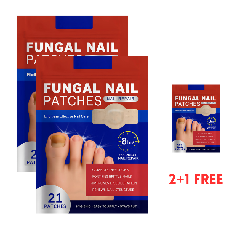 FungalPatch - Antibacterieel Schimmelwerend Patch En Nagelverzorging Pak