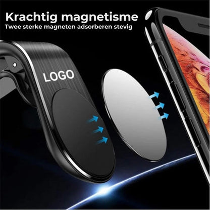 Compacte Magnetische Telefoonhouder – Veilig en Stijlvol Rijden