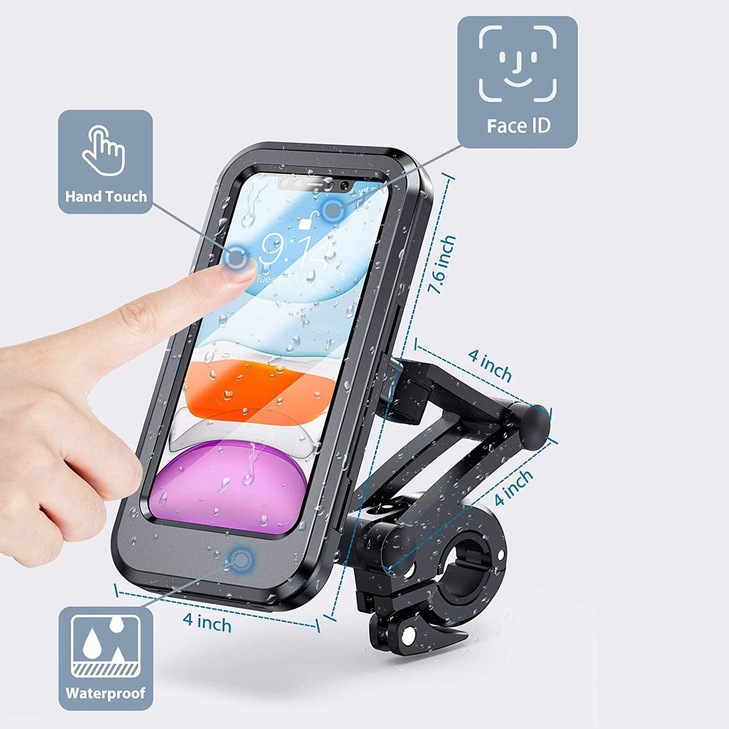 RideLock™ – Jouw telefoon, muurvast. Altijd zichtbaar. Altijd veilig.