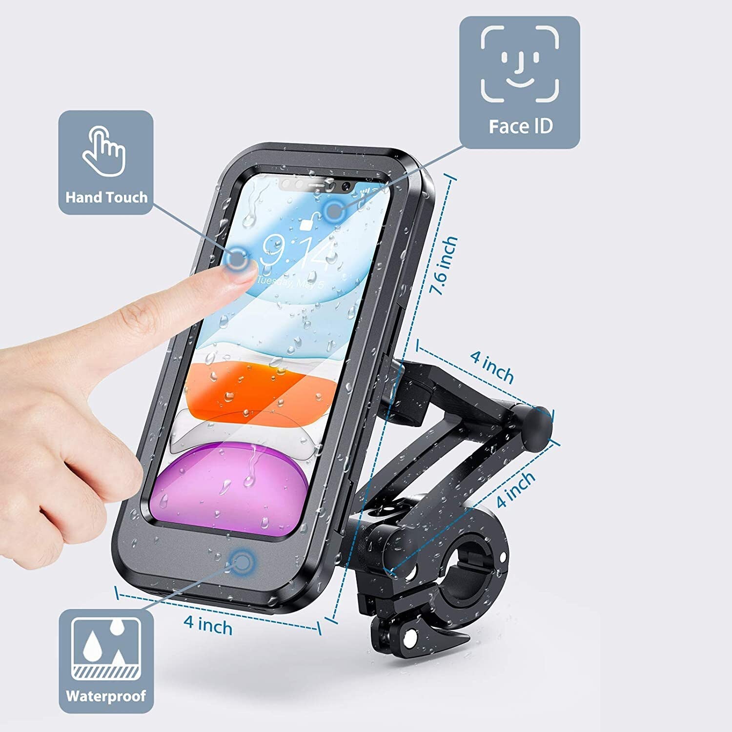 RideLock™ – Jouw telefoon, muurvast. Altijd zichtbaar. Altijd veilig.