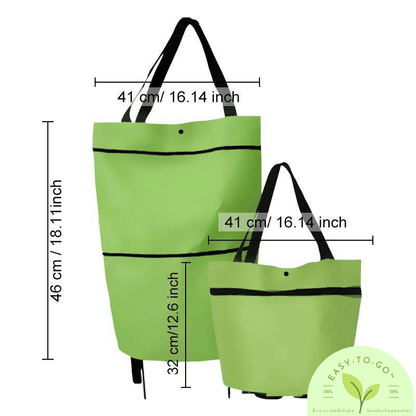CarryGo™ – Opvouwbare Eco-vriendelijke boodschappentas