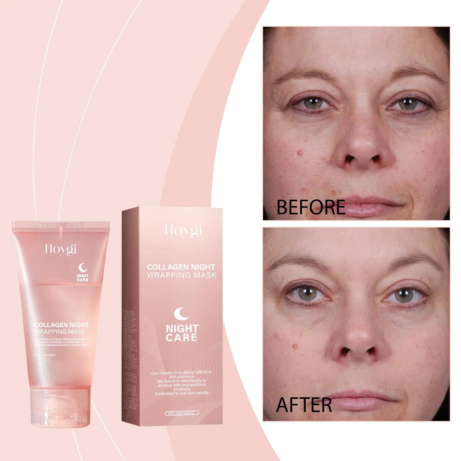 VelouraSkin™ – Nachtmasker met collageen voor een zijdezachte huid