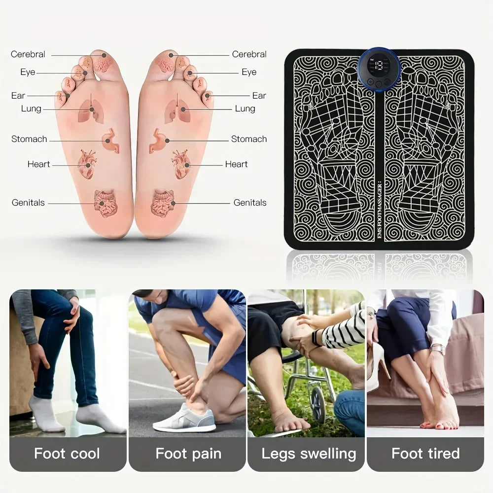 RevitaPad™ – Draagbare voetmassage, waar jij ook gaat