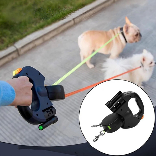 DogSync™️ – Perfecte controle over twee honden tegelijk