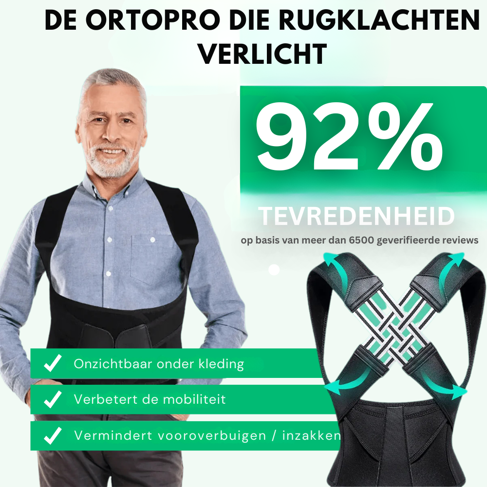 OrthoPro™ – Voor een rechte rug en pijnvrije houding