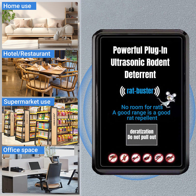 SilentGuard™ – Slimme Ultrasone Ongedierteverjager